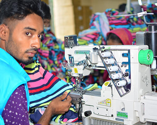 Production Floors – Cutting / Sewing / Finishing – Parba Fashion Ltd